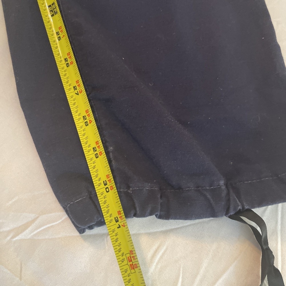 Propper Cargo Tactical Pants Mens Medium Regular Navy Blue Ripstop Utility Work - Picture 9 of 9